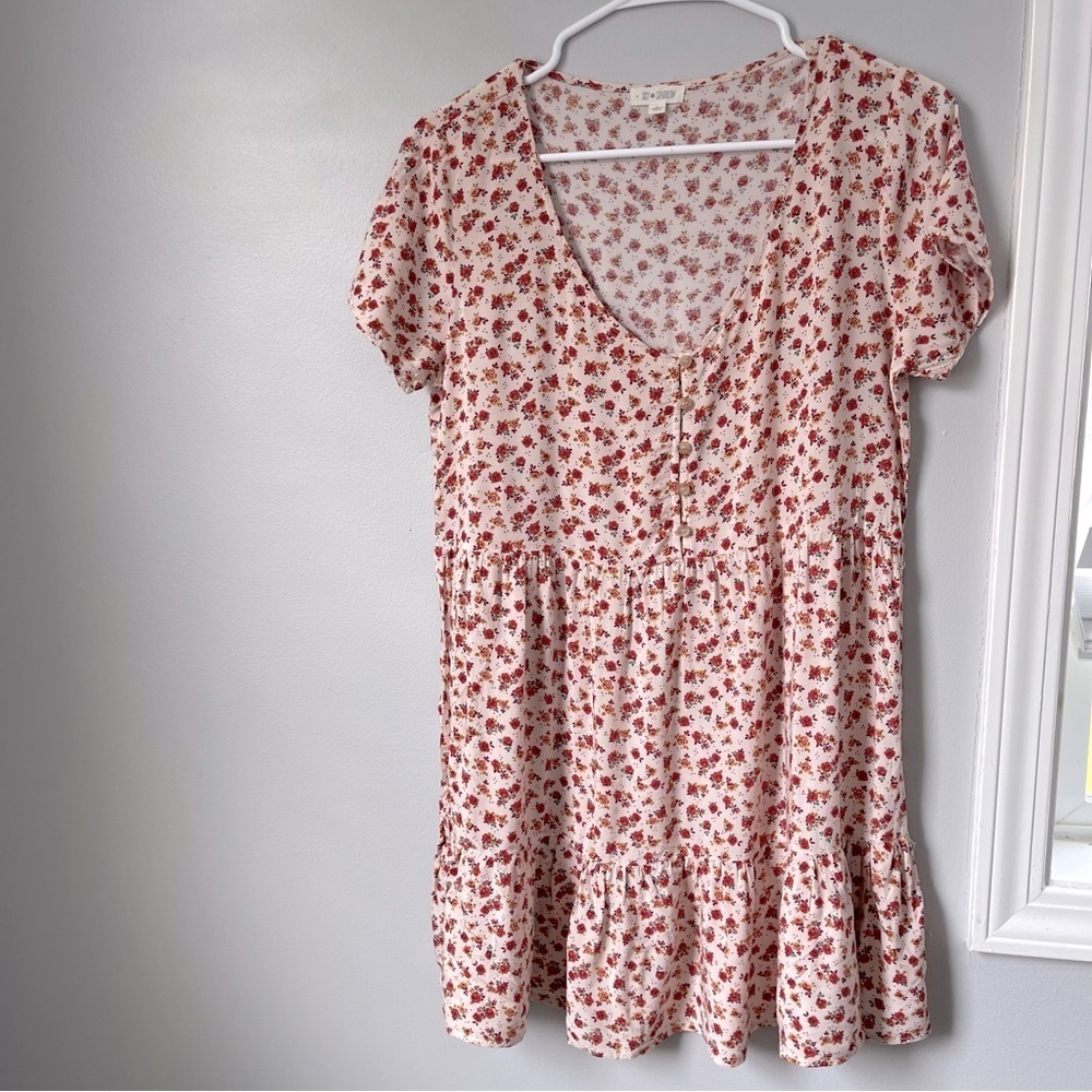 Sky and Sparrow floral dress size L